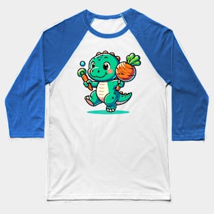 Story Dino Behind Candy Carrot Baseball T-Shirt